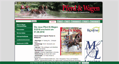 Desktop Screenshot of pferdundwagen.com